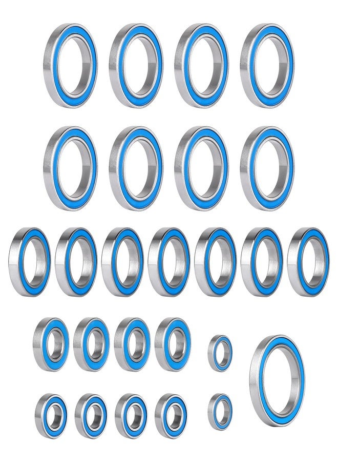 CrazyHobby 26PCS Ball Bearing Kit Steel Sealed for Arrma Big Rock Typhon Granite Senton 3S BLX 1/10 RC Truck Upgrade Parts - Image 1